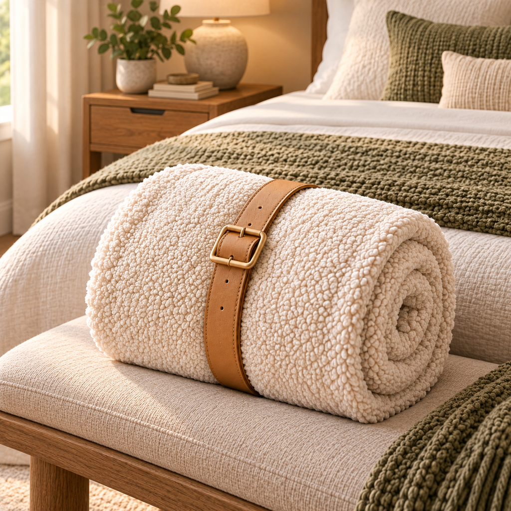 uuiuiou® RestLoop Pillow & Blanket Keeper