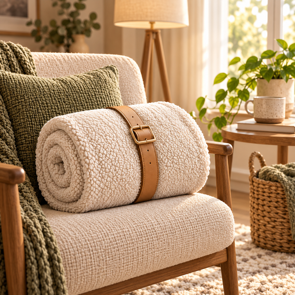uuiuiou® RestLoop Pillow & Blanket Keeper