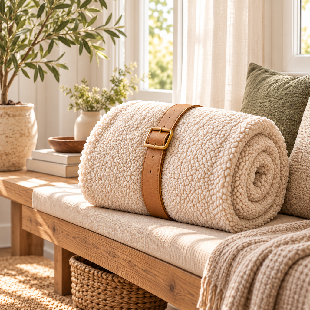 uuiuiou® RestLoop Pillow & Blanket Keeper