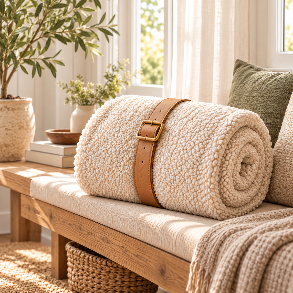 uuiuiou® RestLoop Pillow & Blanket Keeper