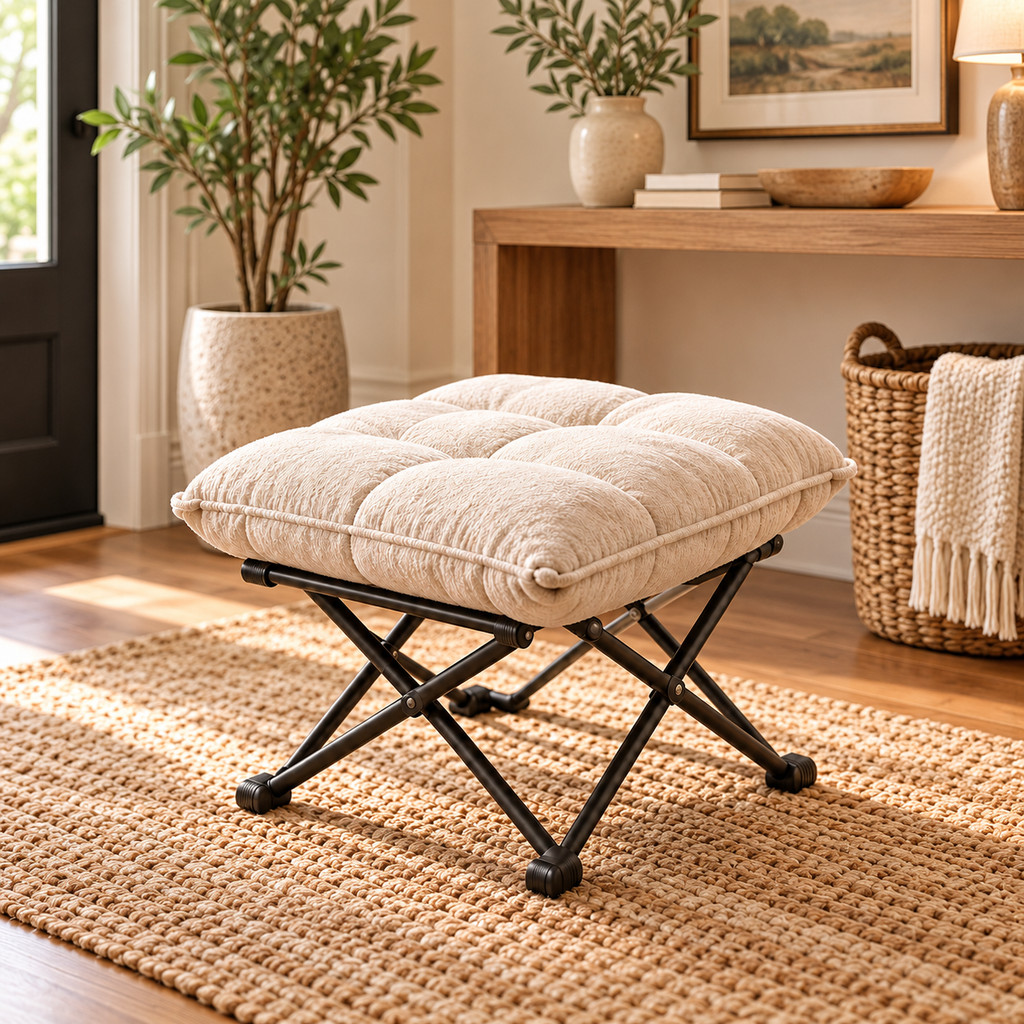 uuiuiou® SoftStep Foldaway Foot Rest