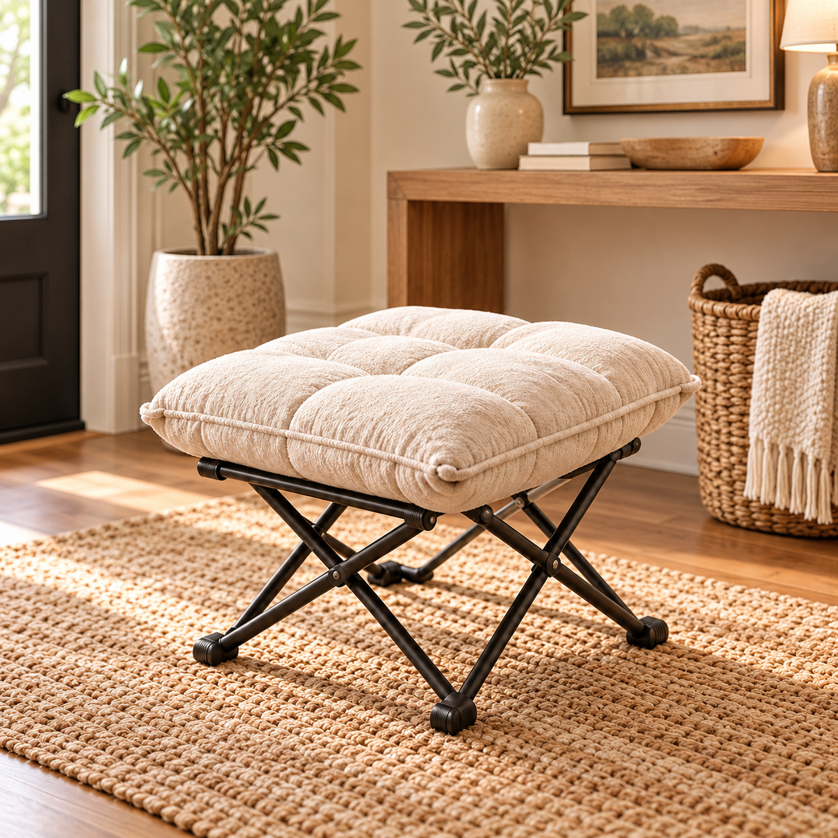 uuiuiou® SoftStep Foldaway Foot Rest