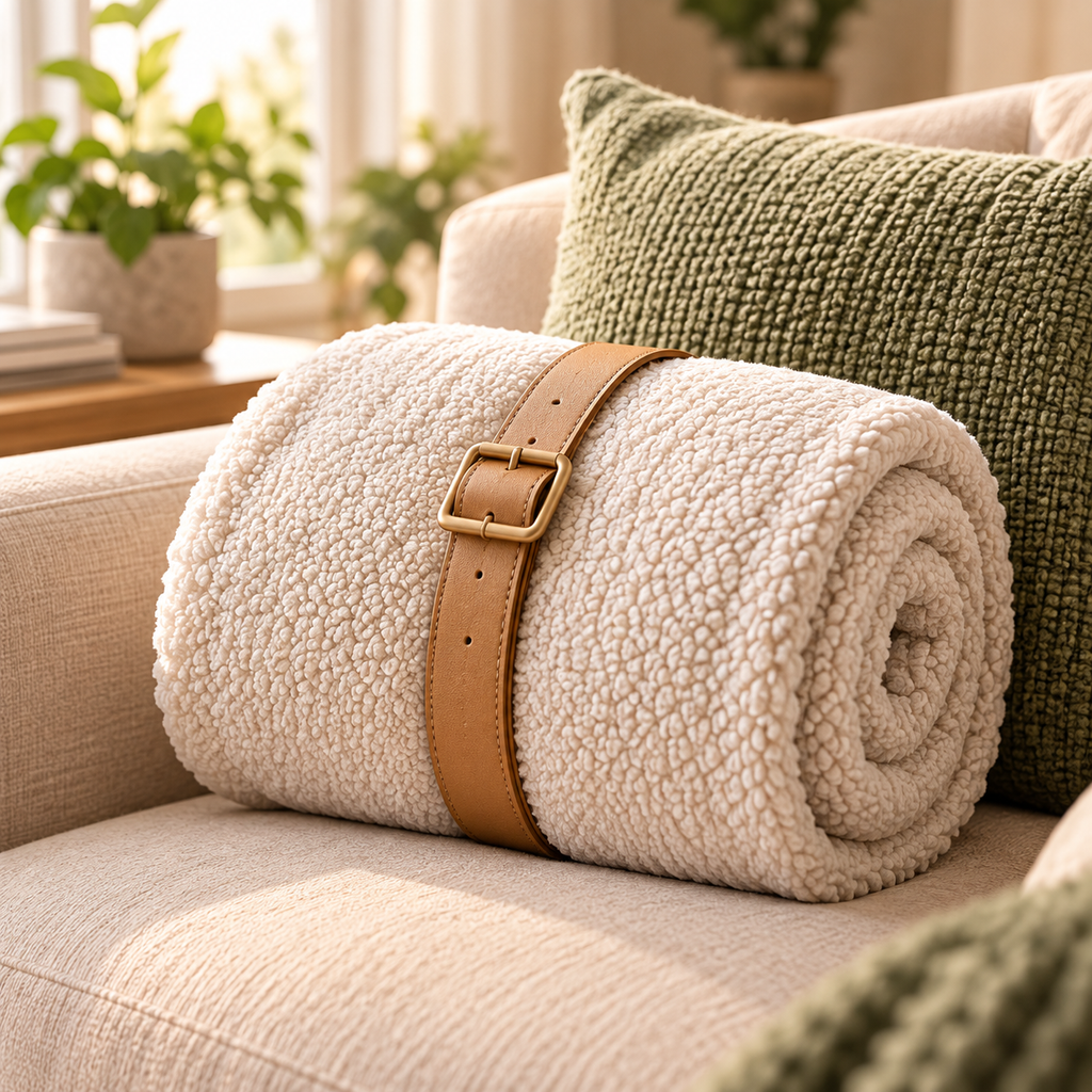 uuiuiou® RestLoop Pillow & Blanket Keeper