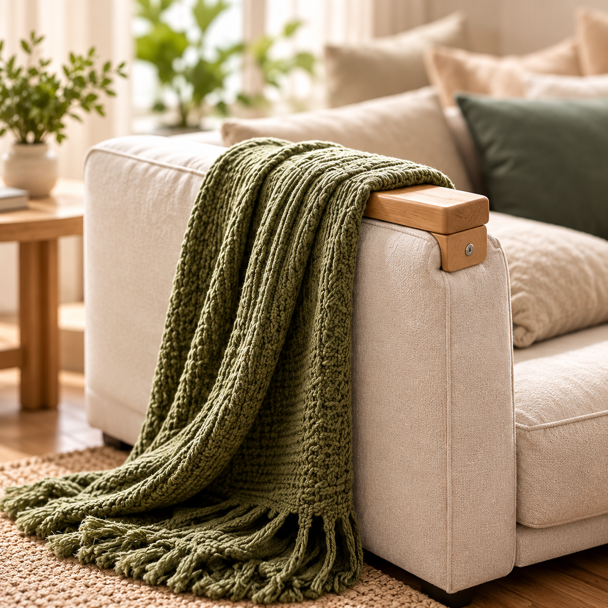 uuiuiou® CozyRail Blanket Rest Bar
